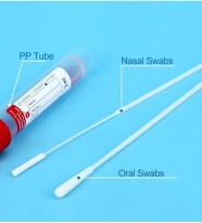 Ống môi trường vận chuyển vi rút và 02 tăm bông (không bất hoạt)